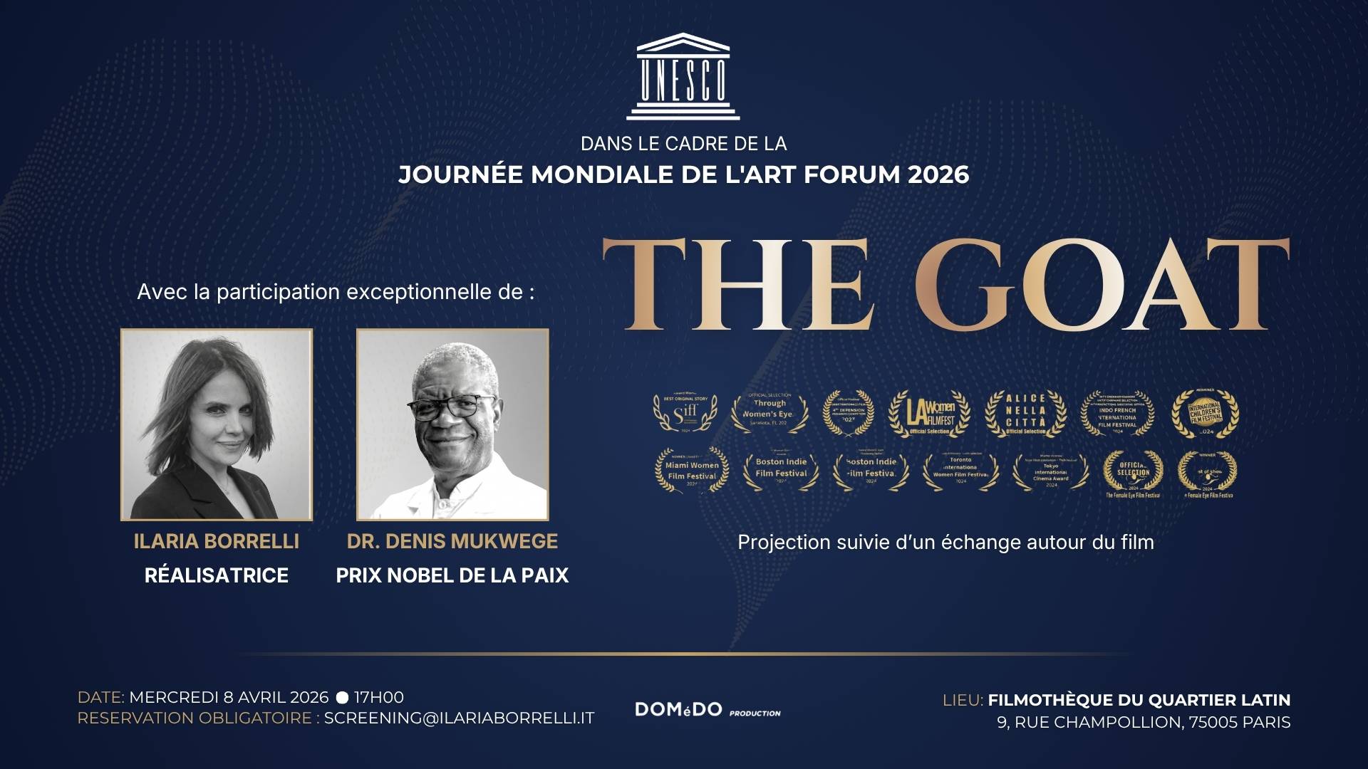 Invitation The Goat Premiere